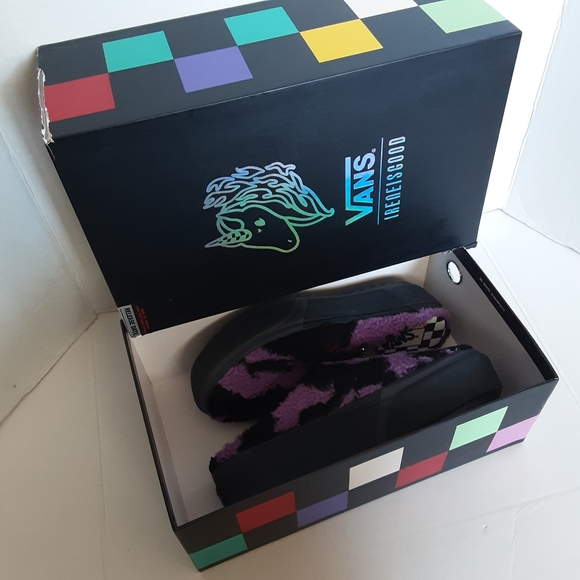 VANS X IRENEISGOOD CLASSIC SLIP-ON MULE STACKED SHOES NWB - Picture 15 of 15